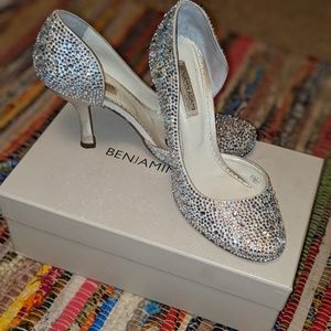 Benjamin Adams Swarovski Crystal Heels